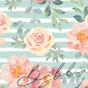 Bíblia ARC 860 Floral Cântico - Letra Normal: Almeida Revista e Corrigida
