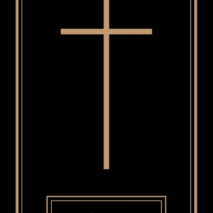 Bíblia NVT Cruz All Black - Letra Normal: Nova Versão Transformadora